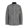 Veste Moto Belstaff Crosby 2 Tech Wax Granite Grey